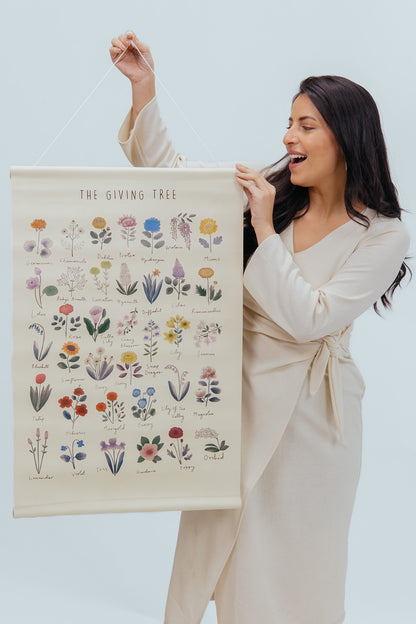 The Giving Tree Educational Tapestry