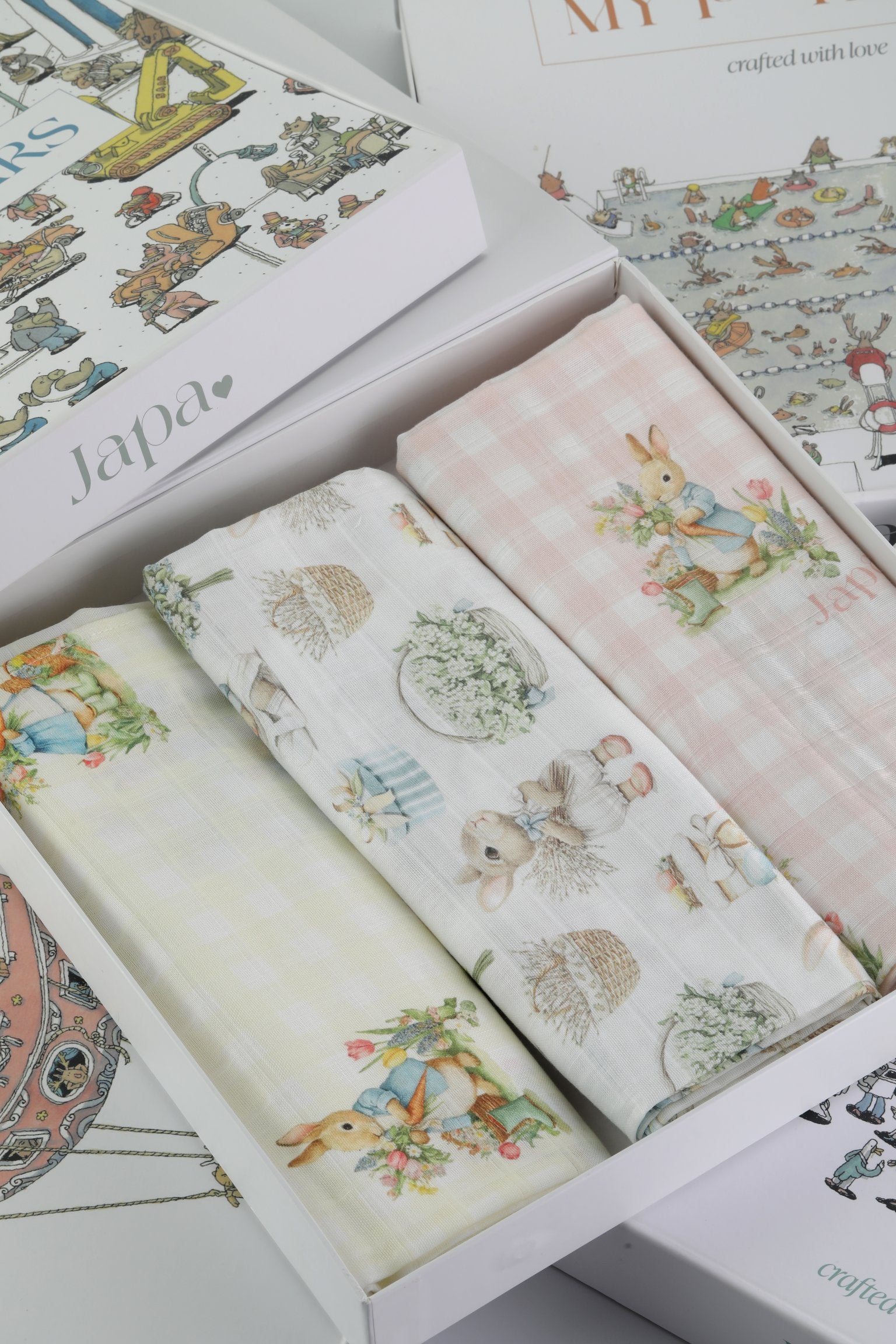 Maison Fleur Swaddle Blanket