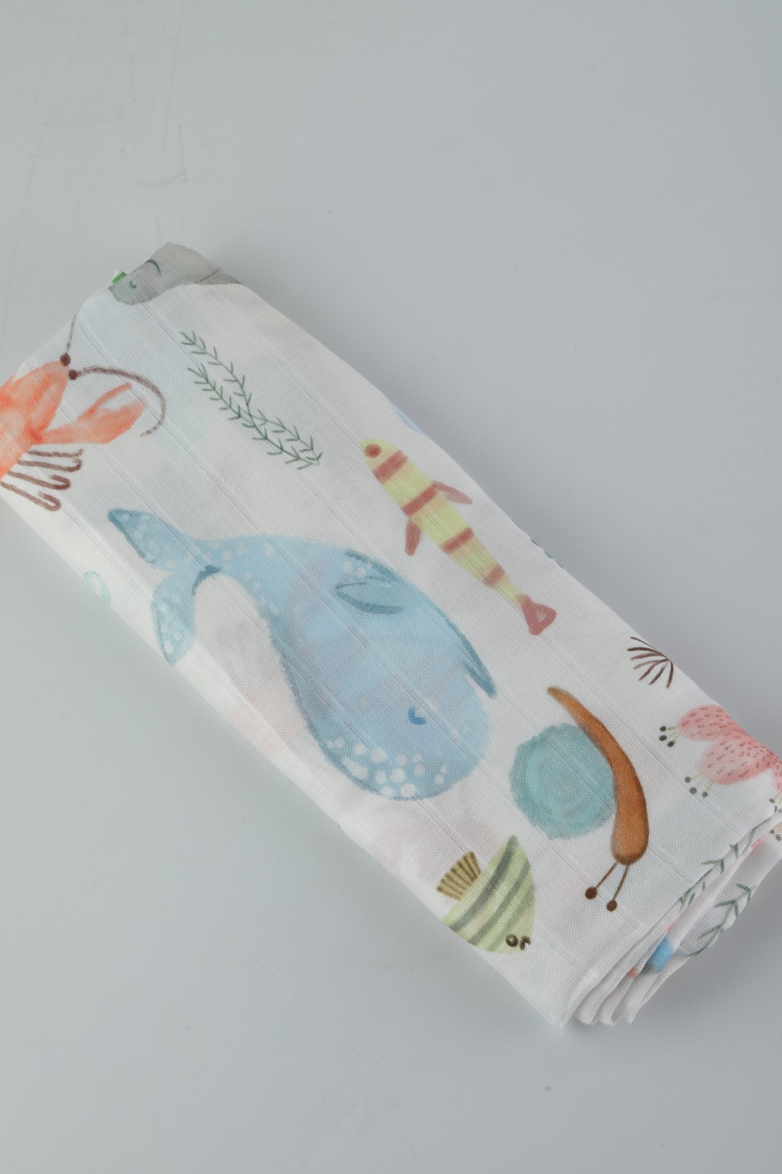 Ocean Veil Swaddle Blanket