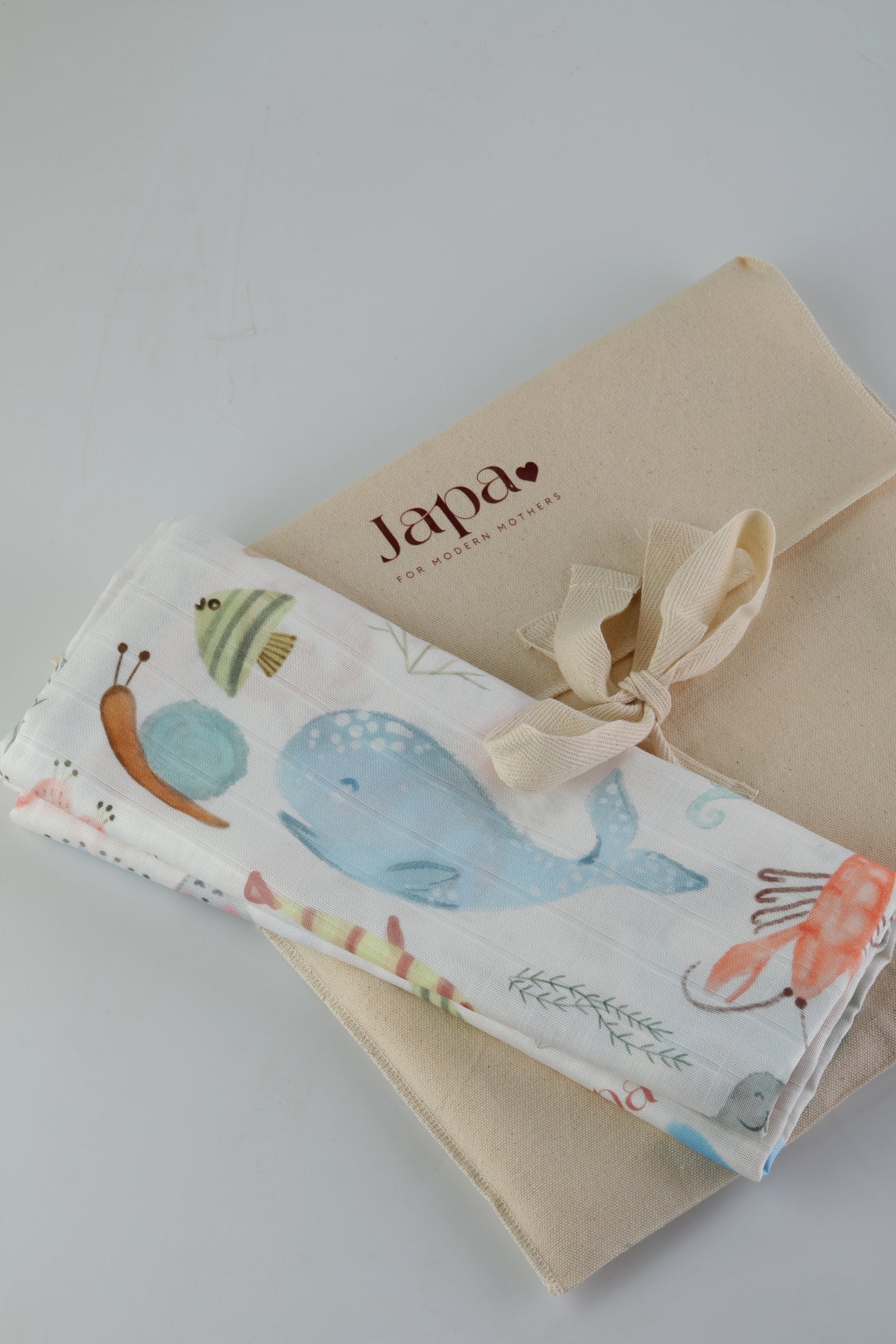 Ocean Veil Swaddle Blanket