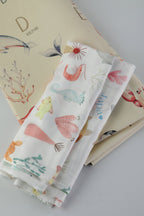 Ocean Veil Swaddle Blanket