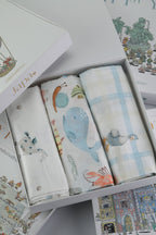 Ocean Veil Swaddle Blanket