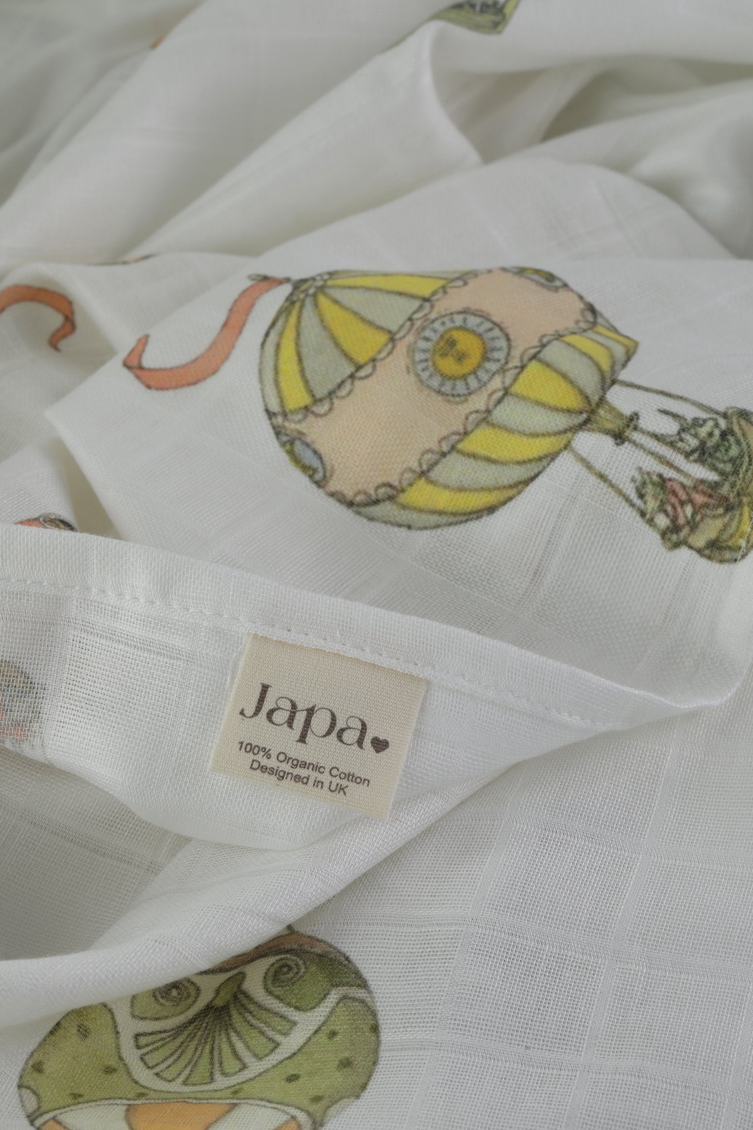 Sky Bound Swaddle Blanket