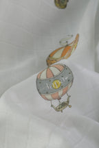 Sky Bound Swaddle Blanket