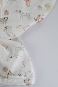 Winter Tails Swaddle Blanket