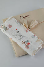 Winter Tails Swaddle Blanket
