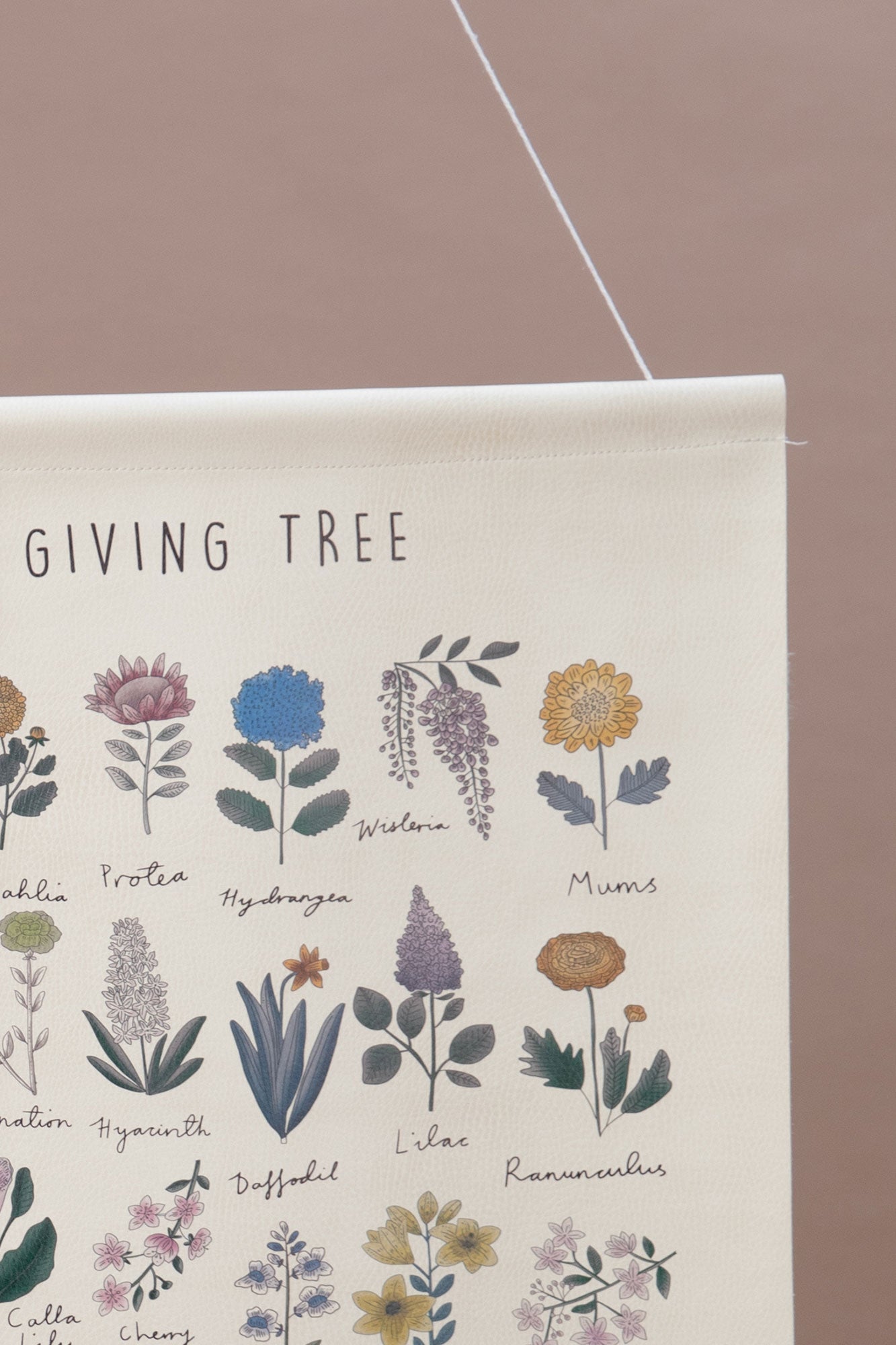 The Giving Tree Educational Tapestry